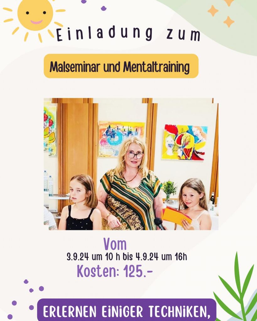 Malseminar und Mentaltraining